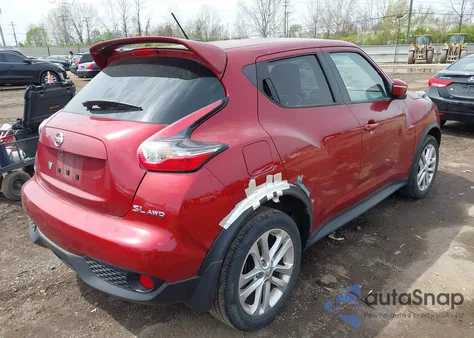 2016 Nissan Juke Sl from USA, damaged, VIN JN8AF5MV5GT653555